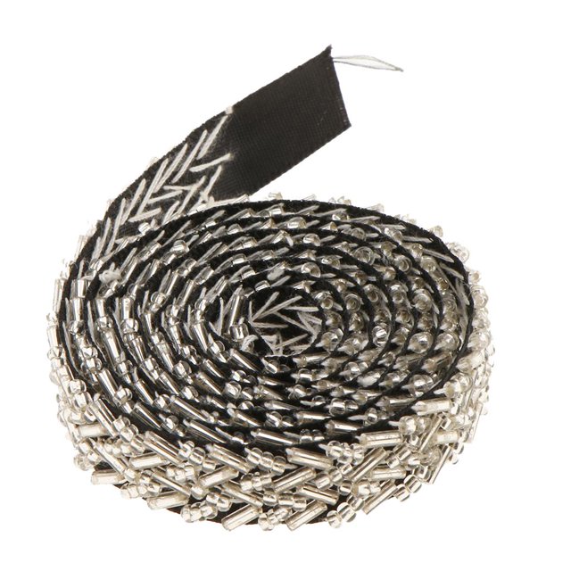 1 de de Tela para Applique de Fuentes perfecl Ajuste del cordón de la cinta de los granos