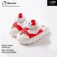 thumbnail image 2 of Zapatillas Sanrio Hello Kitty Kuromi Y2k para mujer, zapatillas cómodas y transpirables con dibujos animados de Cinnamoroll, zapatos de moda para exteriores para niña, 2 of 4