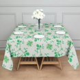 thumbnail image 2 of 42x42 Inch Waterproof Square Tablecloth, Thickened Polyester Table Cover for Dining & Parties, Floral Print, 2 of 6