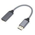 thumbnail image 3 of Convertidor Adaptador Compatible Con 4K DP A Cable DisplayPort, 3 of 4