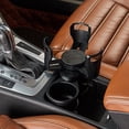 thumbnail image 4 of Negro - Portavasos para coche mejorado de 1 pieza - 2 en 1 - Portavasos para coche - Portavasos para coche - Portavasos para coche ajustable - Rotación de 360 grados, 4 of 4