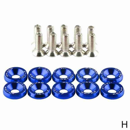 

Car Modified Gasket Screw M6 Gasket Screw Washer JDM Fender Gasket· H7A3