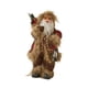 thumbnail image 4 of Figura de Papá Noel de pie, estatua versátil para interiores, bonita decoración festiva 30 cm de alto, 4 of 9