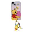 thumbnail image 1 of Carcasa Para iPhone 14 Pro Max 13 11 Lindo Mickey Minnie Winnie the Pooh Funda De Teléfono De TPU Suave Con Colgante Antipérdida Cubierta Protectora A Prueba De Caídas 12Pro, 1 of 4