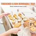 thumbnail image 3 of Pastry Display Case VEVOR 2-Tier Commercial 20.7x13.2x11.9cm, 3 of 9