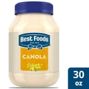 Best Foods Cholesterol Free Canola Mayonnaise, 30 fl oz Jar