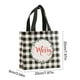 thumbnail image 3 of Bolsa de regalo navideña de tela no tejida | Bolsa plegable impermeable para guardar regalos navideños | Bolsa reutilizable navideña con asa resistente | Para dulces, pequeños regalos, decoración y, 3 of 6