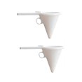 thumbnail image 1 of 2 Pcs Paper Cup Dispenser Measurement Funnel Chocolate Funnel Pancake Pourer Dispenser Funnel Cake Flour, 1 of 2
