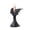 A, variant on SUYOLL Gothic Wolf Candle Holder For Halloween Decorations Resin Craft Bat Ornament Gift Outdoor Indoor Decal