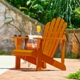 thumbnail image 2 of Shine Company Outdoor Protection Westport Cedar Wood Adirondack Chair, Rust, 2 of 6