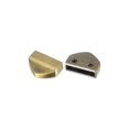 thumbnail image 4 of Cremallera Cola Clip, 4uds Zinc Aleación Cremallera Hebilla Colas Tapón Extremo Puntas para Cuero Costura Bricolaje Accesorios (0,63 Pulgadas, Latón), 4 of 7