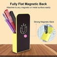 thumbnail image 2 of 2 PCS Magnetic Pen Holder Set | 2 Colors Mini Pencil Collect Container Shelf for Home Office School Fridge Whiteboard Locker Supplies and Other Magnet, 2 of 5