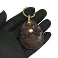 thumbnail image 2 of Mokcool Leather Compatible Apple AirTag Keychain Case – Handmade Genuine Cowhide Case, 2 of 8