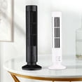 thumbnail image 3 of Tower Fan Mini Desktop Bladeless Fan, Student Office Home Vertical Desktop Fan, Suitable for Home Office and Bedroom, 3 of 5