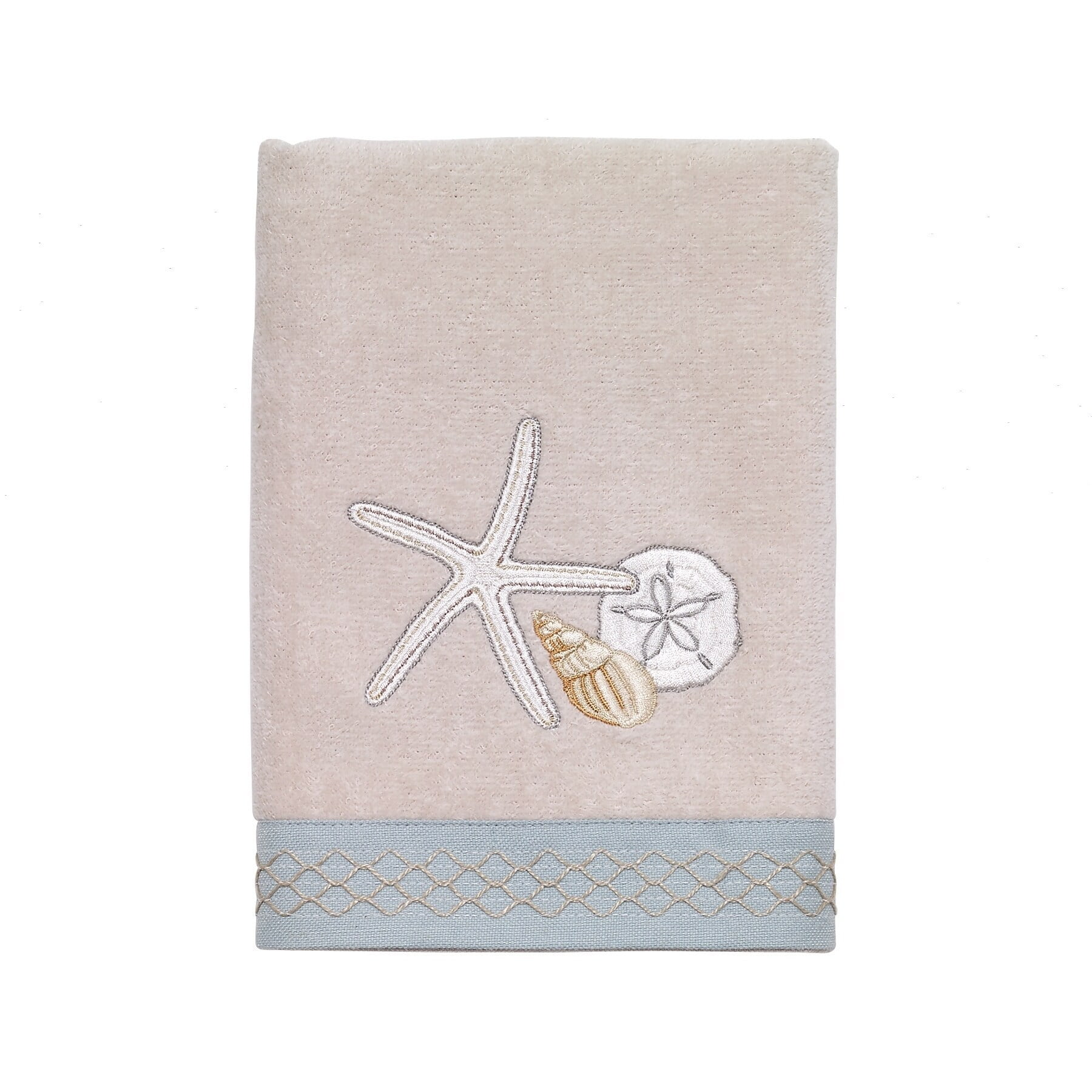 Avanti Linens Seaglass Hand Towel Cotton Beige