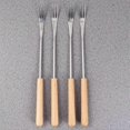 thumbnail image 5 of 6 Pack Stainless Steel Fondue Forks for Roast Chocolate Cheese Marshmallows Fondue 10.2 Inch, 5 of 5