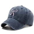 thumbnail image 3 of jiaxiM Hats for Men Baseball Cap Ponytail Hat Soft Brim Plain Trucker Hat Men Lightweight Breathable Baseball Hat Sun Visors for Women, 3 of 3