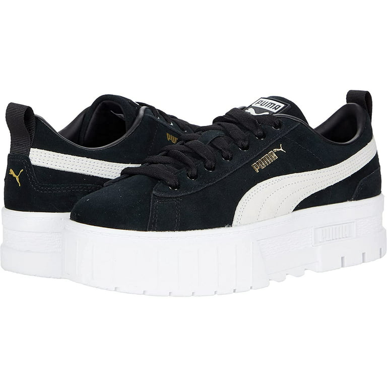 PUMA Mayze Sneaker 10 Black/White - Walmart.com