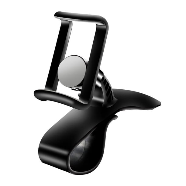 EeaseMX Soporte ajustable para teléfono móvil en el tablero del HUD para montar en el coche (negro)