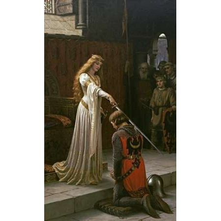 The Accolade Poster Print by Edmund Blair Leighton (24 x 36)