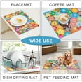 thumbnail image 6 of Coffee Mat Hide Stain Absorbent Dish Drying Mat for Kitchen Counter - Dish Drying Matt Coffee Bar Mat Accessories Fit under Coffee Maker Coffee Machine Coffee Pot Espresso Machine Dish Rack 16"x24", 6 of 6