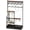 Black, variant on Jewelry Stand Holder Organizer, 4-Tier Necklace Holder with Ring Tray, 10 Hooks Necklaces Hanging Small Jewelry Display Storage Tower Tree for Bracelets Earrings Watches -Medium, White