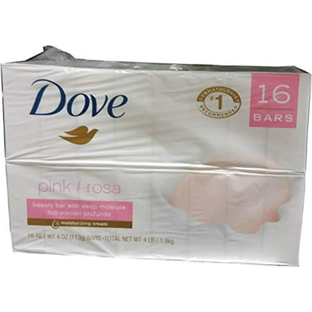 Dove Pink Bar Soap (16/ 4 Oz Net Wt 64 Oz),, ()