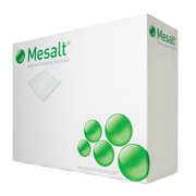 Mesalt Sodium Chloride Impregnated Dressing 4 x 4 / 2 x 2 Folded Square Gauze 285580 30 Ct