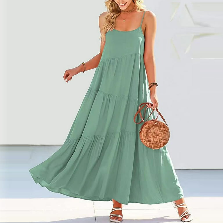 Summer Savings! Tent Dresses for Women Womens Summer Casual Loose