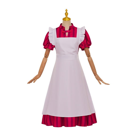 Women's Vintage Style Dress Classic Japanese Character Inspired Long Dress