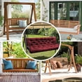 thumbnail image 7 of YLLN  Porch Swing Cushions ,Waterproof Swing Cushions Replacement with Backrest（Burgundy 60"）, 7 of 7
