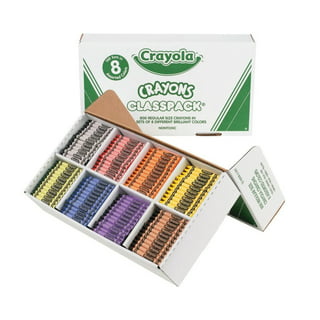 Madisi Crayon Bulk pack, Regular Size, 18 Colors, 900 Count