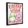 thumbnail image 4 of Stupell Industries Easter Wishes Gnomes Holiday Painting Black Floater Framed Canvas Art Print Wall Art, 25 x 31, 4 of 10