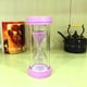 thumbnail image 3 of 3 tiempo de tiempo de tiempo de de Plástico Enmarcado de Arena Reloj Temporizador Hogar Cepillo de Herramienta de Púrpura Soledad Reloj temporizador de arena, 3 of 9