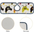 thumbnail image 5 of 3 Pcs SKYSONIC Faucet Absorbent Mat Cute Hens Washable Counter Drying Pads Behind Faucet for Kitchen Bathroom, 5 of 7