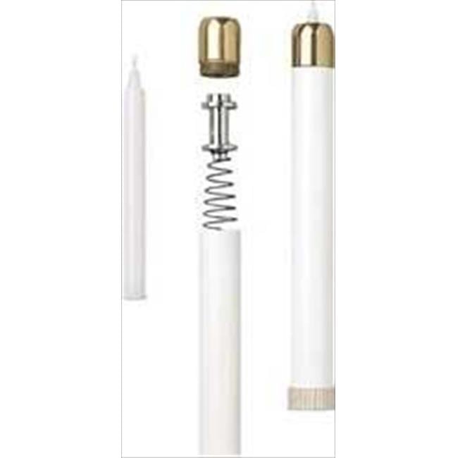 Artistic Manufacturing 920421 Candle Tube Candle With Brasstone Top 1.