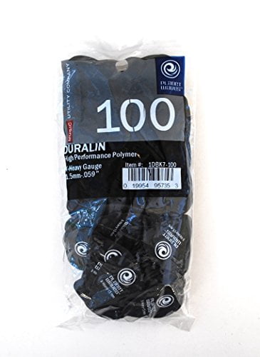 Planet Waves 1DBK7-100 Duralin Standard Picks 1.50mm X-Heavy - black (100 pack)