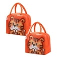 thumbnail image 1 of Oleegame 2 Pcs Sac de Rangement pour Produits Sac Isotherme Sac à Lunch Sac à Lunch Chiot Brun (Isolation 3D), 1 of 9