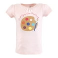 thumbnail image 3 of Hudson Baby Infant and Toddler Girl Short Sleeve T-Shirts, Creativity, 18-24 Months, 3 of 7
