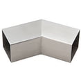 thumbnail image 2 of CRL HRS15H3BS Brushed Stainless 135 Degree Horizontal Corner for 1-1/2" Square Hand Railing, 2 of 2