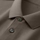 thumbnail image 4 of Vestido de Camiseta, Suelto Casual de Manga Corta Camisa de Solapa con Rayas, Cremallera de Punto Cuarto para Hombres, 4 of 6