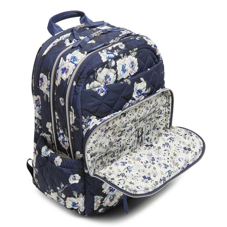 blue rhapsody vera bradley laptop backpack Large Bancroft - Performance Twill Fits up to a 15 laptop Vintage vera bradley backpack -