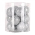 thumbnail image 1 of Shop Clearance! 12 Pcs Chic Round Christmas Balls Ornament New Year Christmas Tree Pendants Decorative Hanging Christmas Baubles Set, 1 of 6