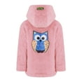 thumbnail image 2 of Miutii Little Big Girls Autumn Winter Warm Coat Clothes Hooded Faux Fur Fleece Jacket Cotton Thick Outwear Casual Wear Pink 12, 2 of 7