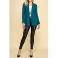 thumbnail image 5 of Made by Johnny Women's Lightweight Open Front Cardigans Long Sleeve Casual Soft Drape Fall Cardigan S TEAL, 5 of 5