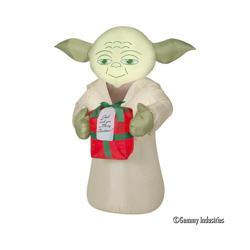 Gemmy Airblown Inflatables Christmas Airblownstar Warsyoda W