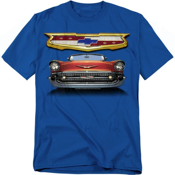 Chevrolet T-Shirt 1957 Bel Air Grille Unisex Graphic Tee For Men & Women