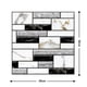 thumbnail image 3 of Pegatinas de pared autoadhesivas de PVC 3D en blíster que embellecen el estilo alternativo europeo de renovación de viviendas, artefactos sin filtraciones, 3 of 6