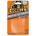 thumbnail image 2 of Gorilla 6067201 Mounting Tape Squares, Tough & Clear 2 Pack, 2 of 2