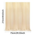 thumbnail image 6 of Sheer Tulle Backdrop Curtain Wedding Baby Shower Backdrop Bridal Shower Birthday Party Photo Background Home Decor Event Decorations Celebration Photography Fabric Display, 160x250cm, 6 of 8
